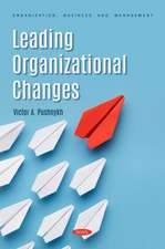 Leading Organizational Changes