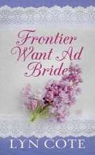 Frontier Want Ad Bride